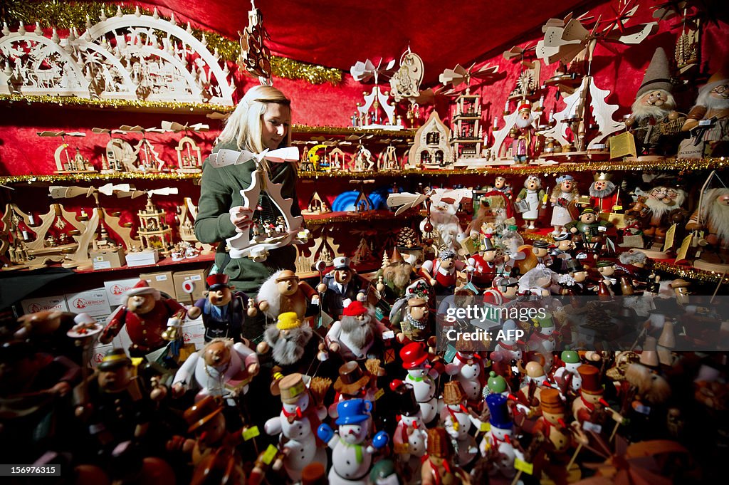 GERMANY-CHRISTMAS-MARKET- FEATURE