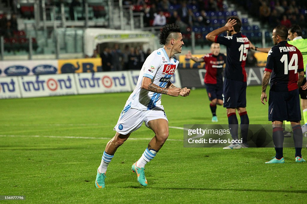 Cagliari Calcio v SSC Napoli - Serie A