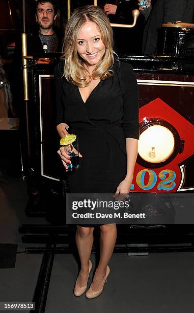 Producer Claire Jones attends the UK Premiere of 'Sightseers' in association with Stella Artois at the London Transport Museum on November 26, 2012...