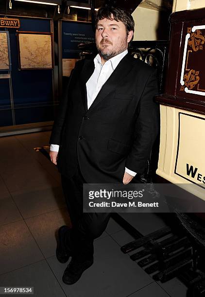 Director Ben Wheatley attends the UK Premiere of 'Sightseers' in association with Stella Artois at the London Transport Museum on November 26, 2012...