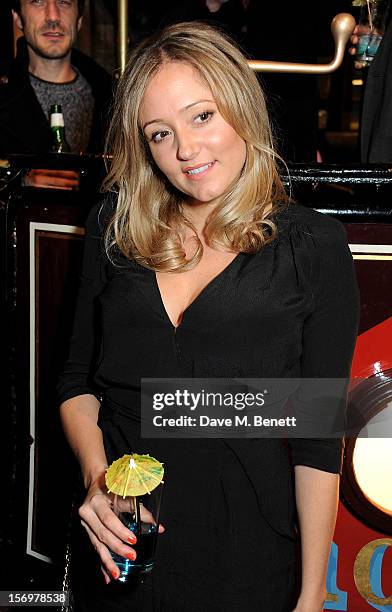 Producer Claire Jones attends the UK Premiere of 'Sightseers' in association with Stella Artois at the London Transport Museum on November 26, 2012...