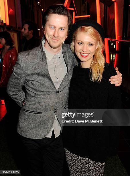 Lee Ingleby and MyAnna Buring attend the UK Premiere of 'Sightseers' in association with Stella Artois at the London Transport Museum on November 26,...