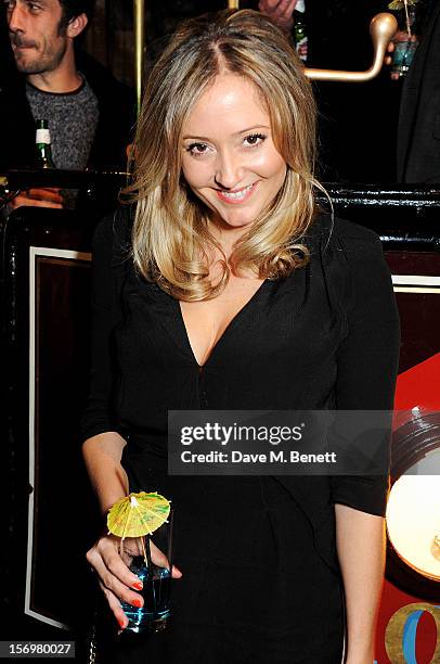 Producer Claire Jones attends the UK Premiere of 'Sightseers' in association with Stella Artois at the London Transport Museum on November 26, 2012...