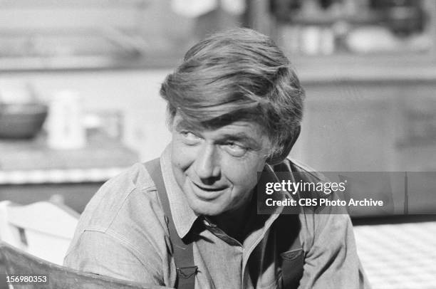 Ralph Waite as John Walton on THE WALTONS. Episode "The Calling". Image dated June 9, 1978.