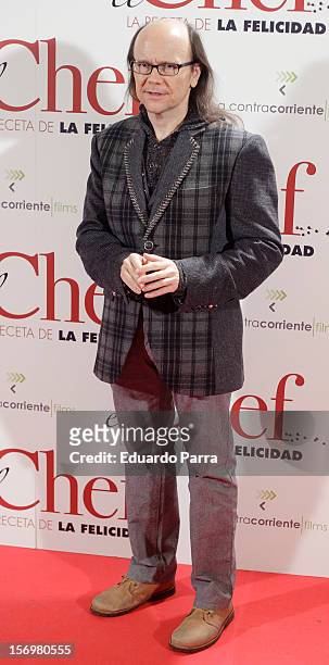 Santiago Segura attends 'El chef, la receta de la felicidad' premiere photocall at Palafox cinema on November 26, 2012 in Madrid, Spain.