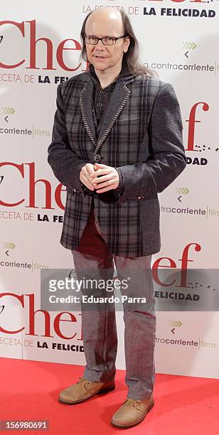 Santiago Segura attends 'El chef, la receta de la felicidad' premiere photocall at Palafox cinema on November 26, 2012 in Madrid, Spain.