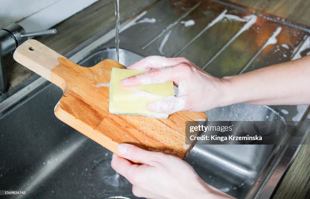 Washing cutting board
