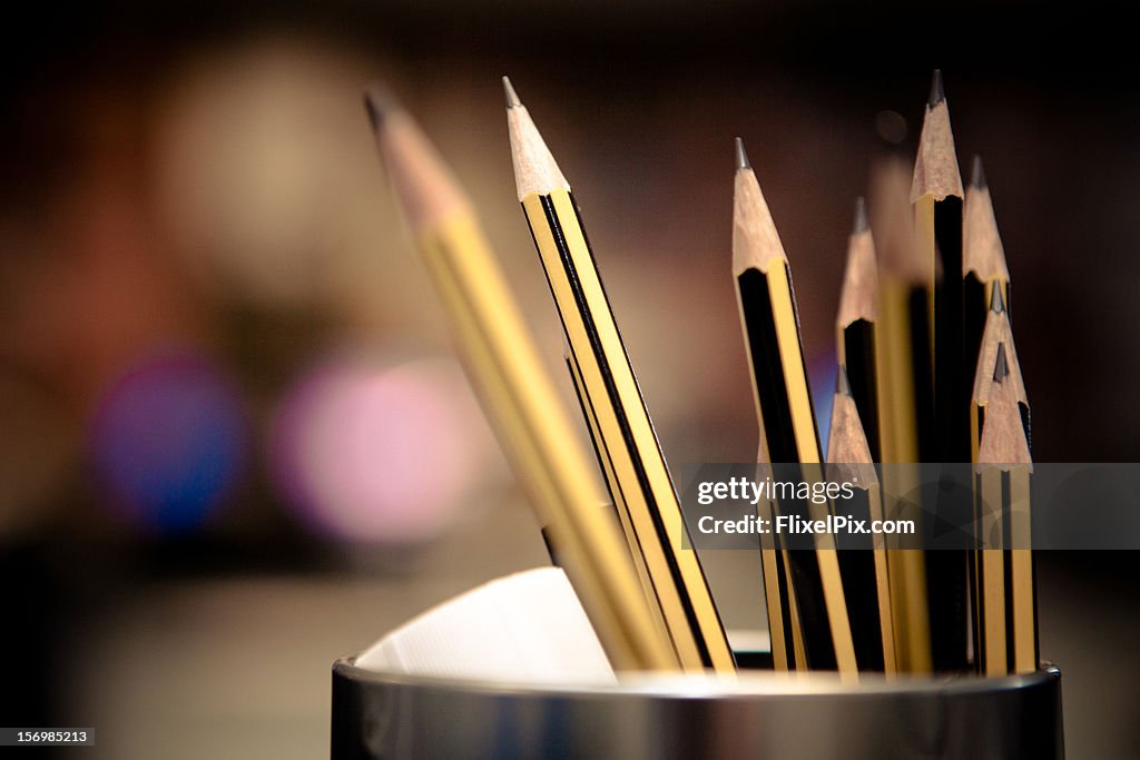 Pencils and Bokeh