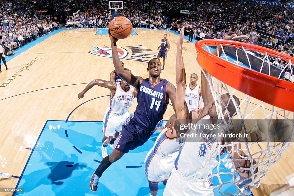 Charlotte Bobcats v Oklahoma City Thunder