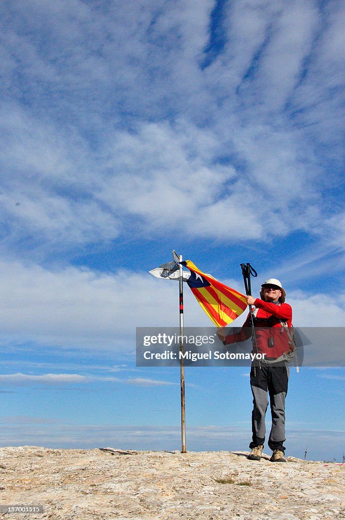 Catalan independence flag