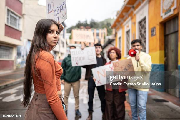 Pretean Riot Teenage Riot Photos and Premium High Res Pictures - Getty Images