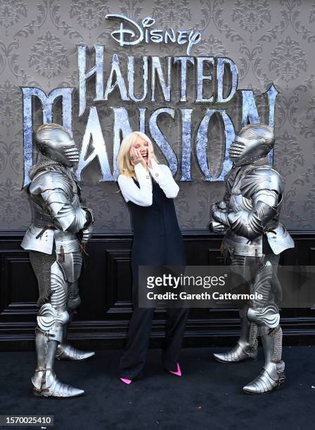 Gaby Roslin attends the UK premiere of "Haunted Mansion" at Cineworld Leicester Square on July 25, 2023 in London, England.