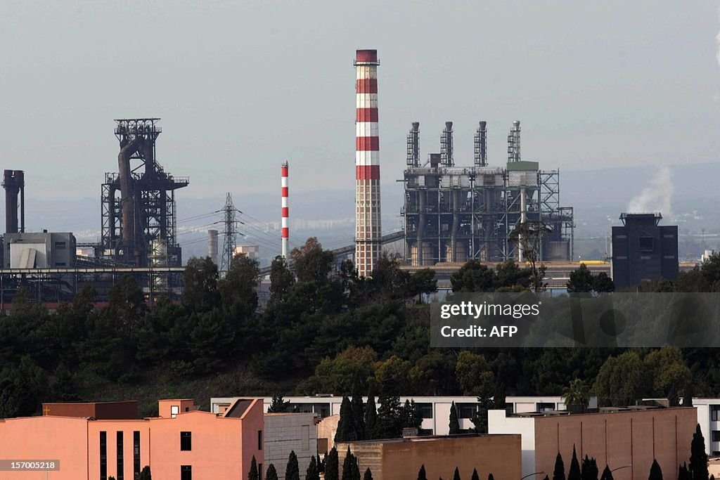 ITALY-MANUFACTURING-STEEL-STRIKE-COMPAGNY-ILVA-PROTEST