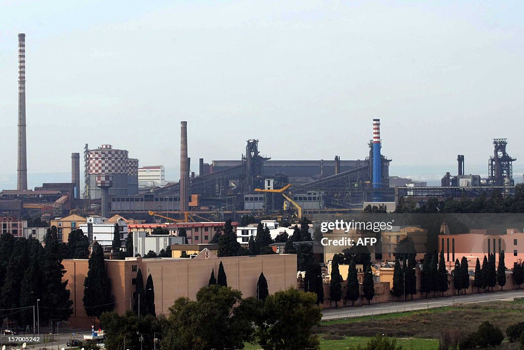 ITALY-MANUFACTURING-STEEL-STRIKE-COMPAGNY-ILVA-PROTEST