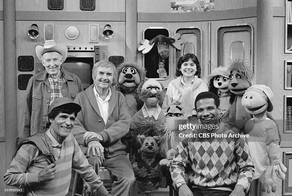 Lumpy Captain Lumpy Brannum, Gus Allegretti, Bob Keeshan, Carolyn Mignini, and ...