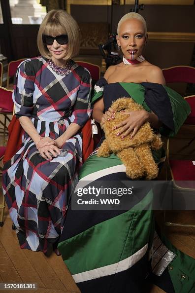 Anna Wintour and Doja Cat in Front Row at Thom Browne RTW Spring 2023 ...