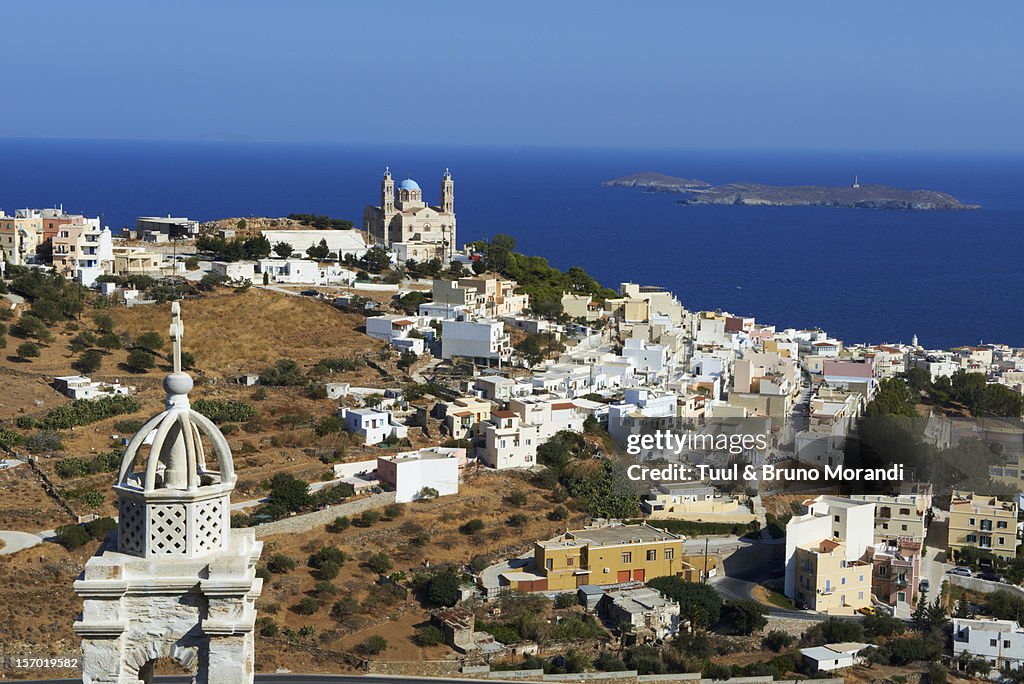 Greece, Cyclades islands, Syros island, Ermoupoli