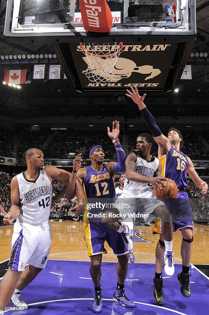 Los Angeles Lakers v Sacramento Kings