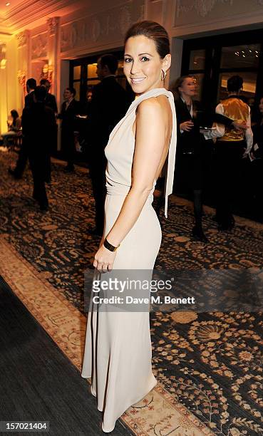 Rachel Stevens attends a drinks reception at the British Fashion Awards 2012 at The Savoy Hotel on November 27, 2012 in London, England.