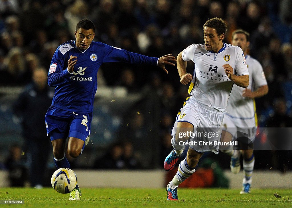 Leeds United v Leicester City - npower Championship