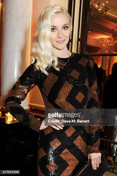 Portia Freeman attends a drinks reception at the British Fashion Awards 2012 at The Savoy Hotel on November 27, 2012 in London, England.