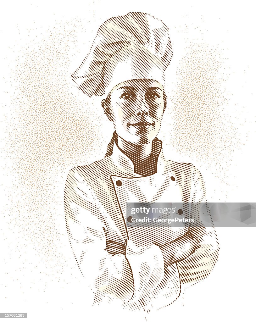 Retrato de Chefe de Cozinha