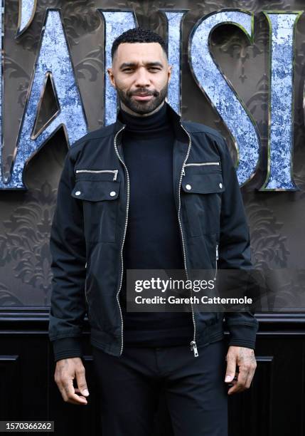 Jermaine Pennant attends the UK premiere of "Haunted Mansion" at Cineworld Leicester Square on July 25, 2023 in London, England.