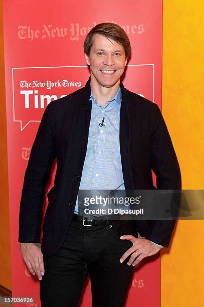 Hugo Lindgren attends TimesTalks presents An Evening With Matt Damon & Gus Van Sant at The Times Center on November 27, 2012 in New York City.