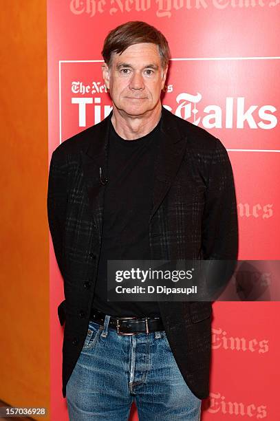 Gus Van Sant attends TimesTalks presents An Evening With Matt Damon & Gus Van Sant at The Times Center on November 27, 2012 in New York City.