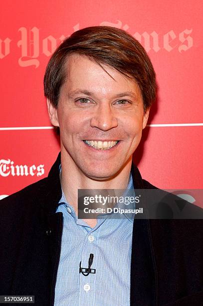 Hugo Lindgren attends TimesTalks presents An Evening With Matt Damon & Gus Van Sant at The Times Center on November 27, 2012 in New York City.