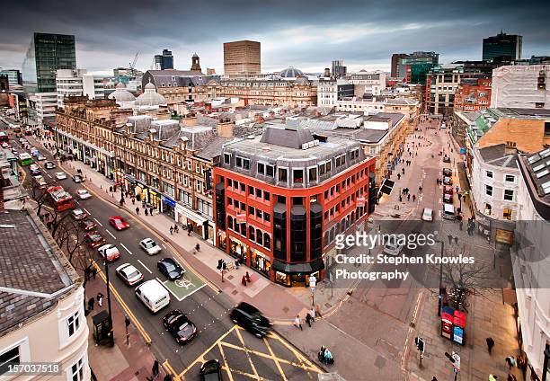 manchester city centre - manchester england stock pictures, royalty-free photos & images