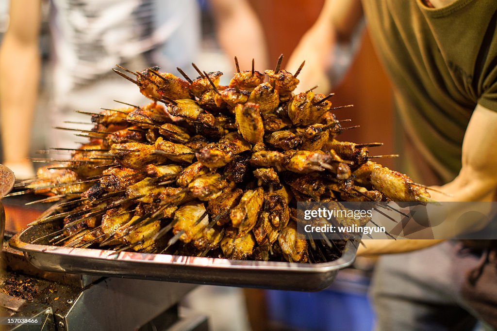 Roast chicken wings