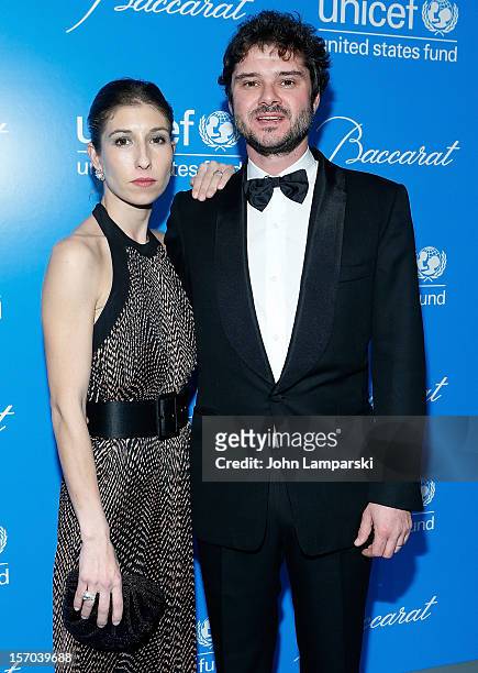 Domatilla Dotti and Luca Dotti attend UNICEF Snowflake Ball 2012 at Cipriani 42nd Street on November 27, 2012 in New York City.
