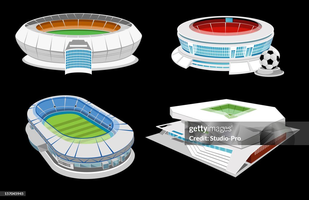 Collection of stadiums