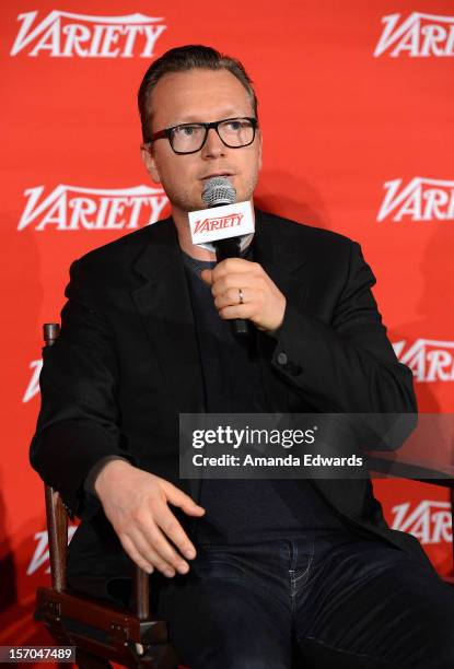 Director Espen Sandberg attends the 2012 Variety Screening Series of "Kon-Tiki" at Mann Chinese 6 on November 27, 2012 in Los Angeles, California.