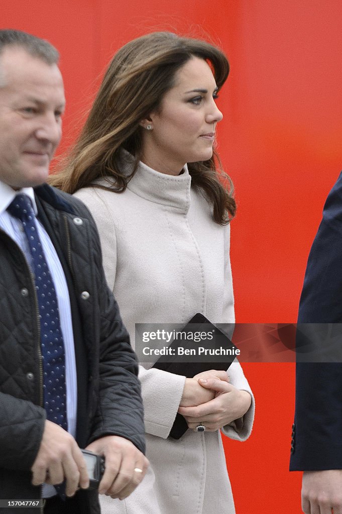 The Duke And Duchess Of Cambridge Make An Official Visit To Cambridge