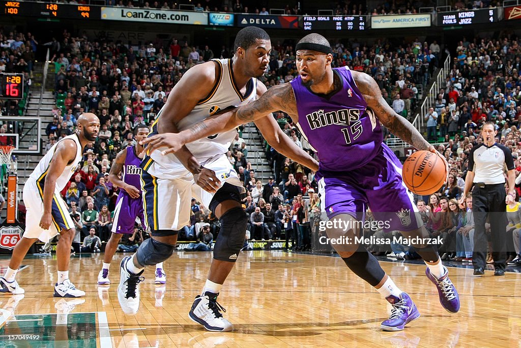 Sacramento Kings v Utah Jazz