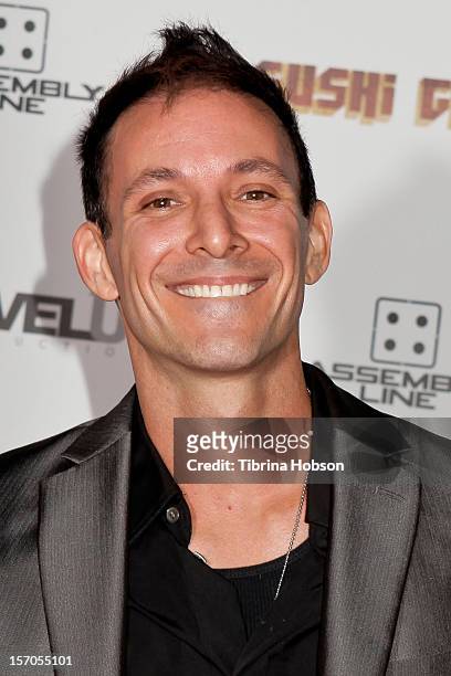 Noah Hathaway attends the 'Sushi Girl' Los Angeles premiere at Grauman's Chinese Theatre on November 27, 2012 in Hollywood, California.