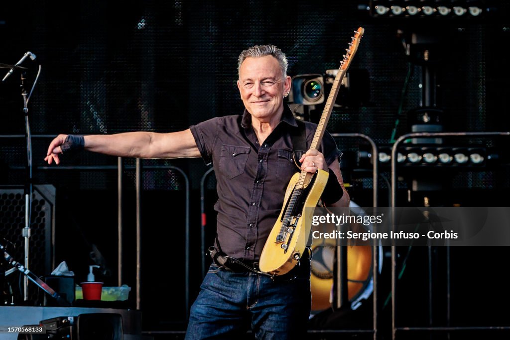 Bruce Springsteen Performs In Monza