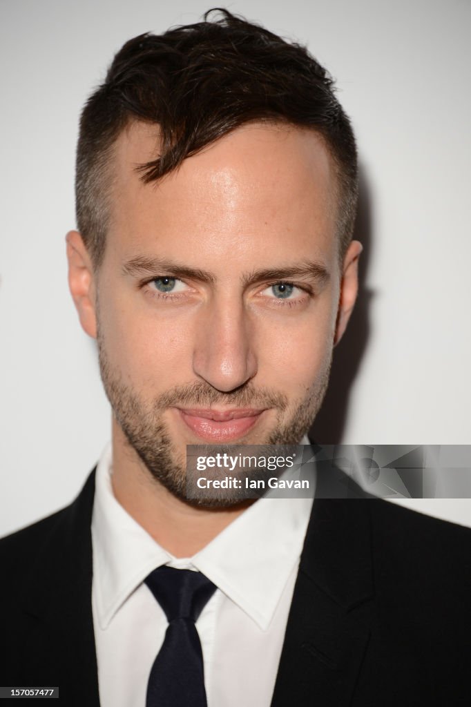 British Fashion Awards 2012 - Inside Arrivals