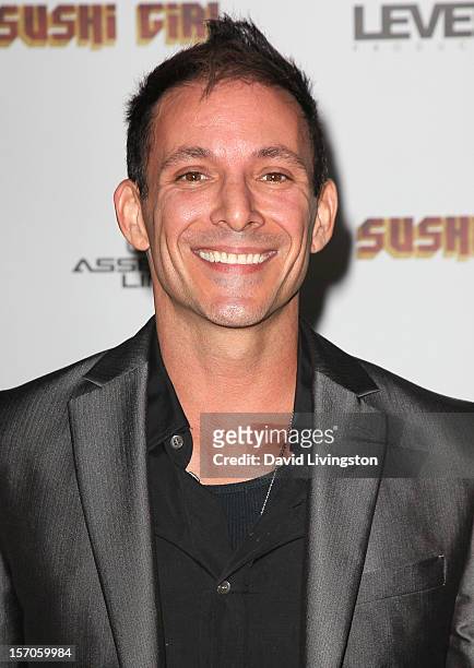 Actor Noah Hathaway attends the premiere of "Sushi Girl" at Grauman's Chinese Theatre on November 27, 2012 in Hollywood, California.