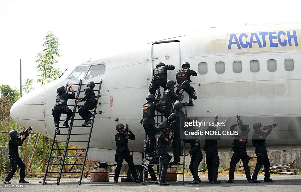 PHILIPPINES-CRIME-POLICE