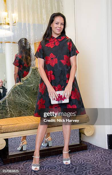 Charlotte Stockdale attends the British Fashion Awards 2012 at The Savoy Hotel on November 27, 2012 in London, England.