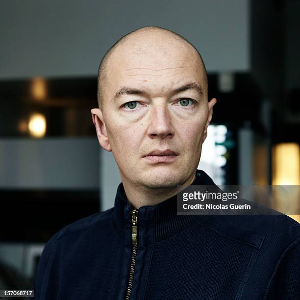 Director Samuel Collardey is photographed for Positif on November 12, 2012 in Paris, France.