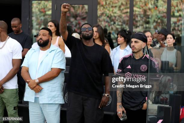 Diddy y Rauw Alejandro (Imagen tomada de prensa)