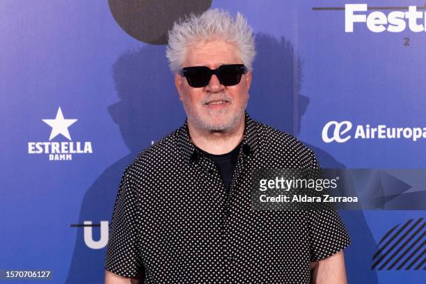 Director Pedro Almodovar attends the Rufus Wainwright concert at Teatro Real on July 25, 2023 in Madrid, Spain.
