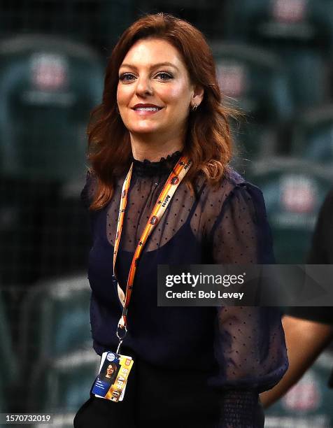 Texas Rangers Field Reporter 98 Field Reporter Julia Morales Stock Photos, High-Res Pictures, and ...