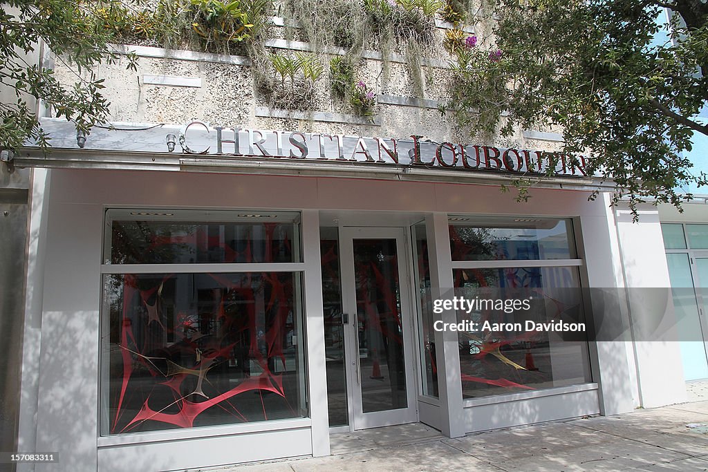 A general views of atmosphere of the Christian Louboutin Store in the  News Photo - Getty Images