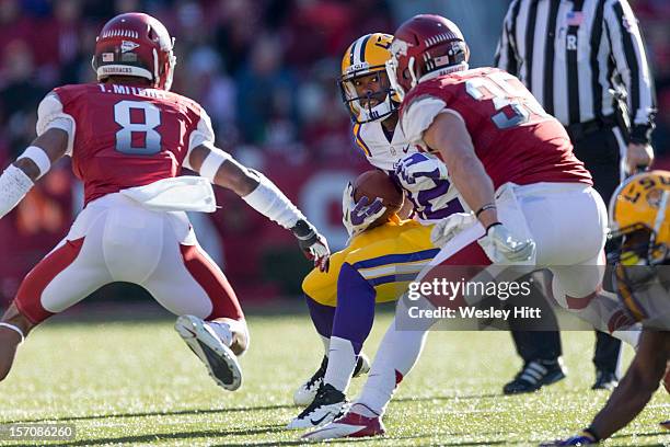Faord Razorbacks 85 Michael Ford Lsu Photos & High Res Pictures - Getty Images