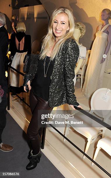 Jenny Halpern Prince attends a private view of 'Valentino: Master Of Couture', exhibiting from November 29th, 2012 - March 3 at Somerset House on...